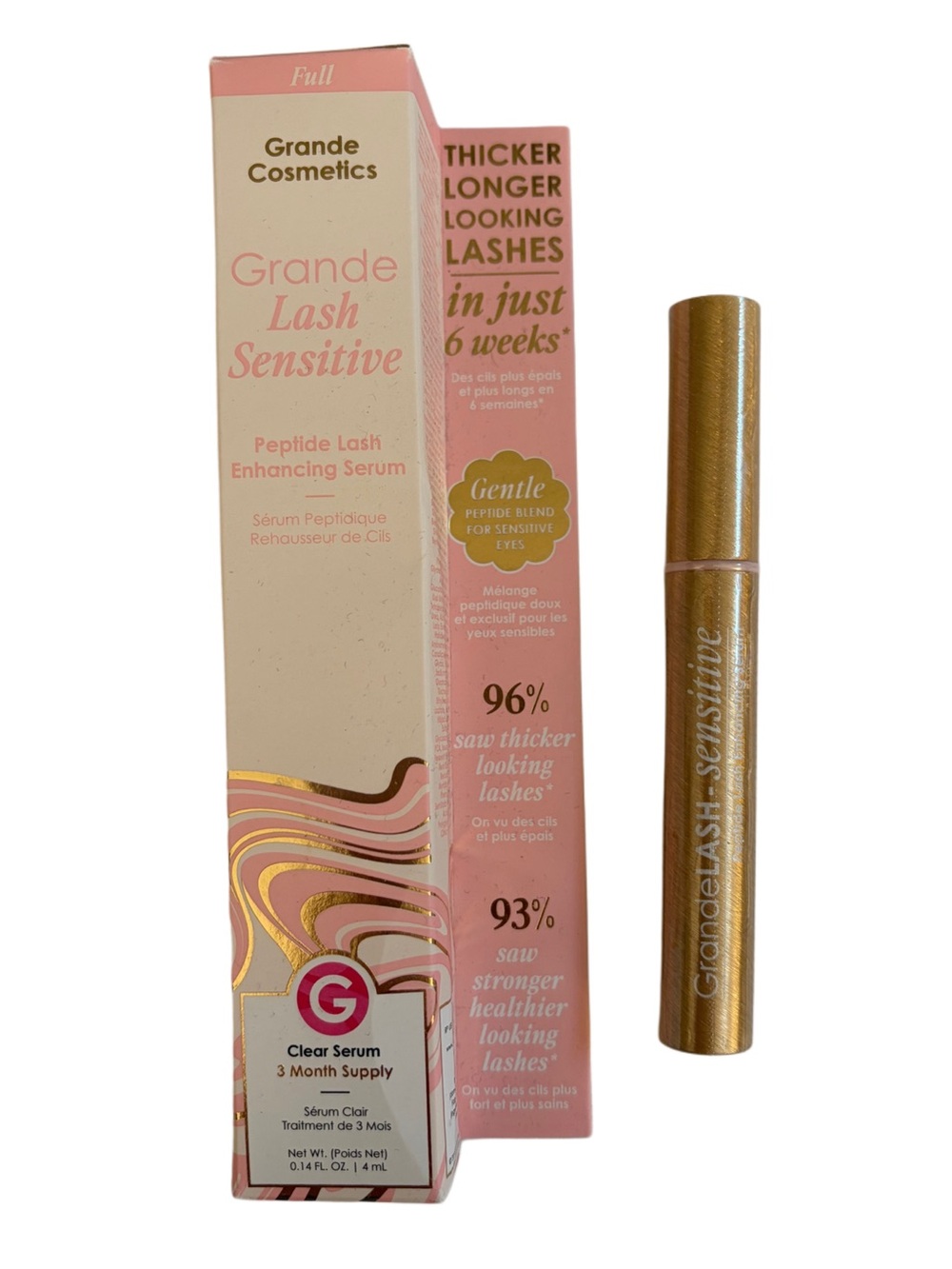 BNIB! GrandeLash Sensitive Peptide Lash Serum - SEALED